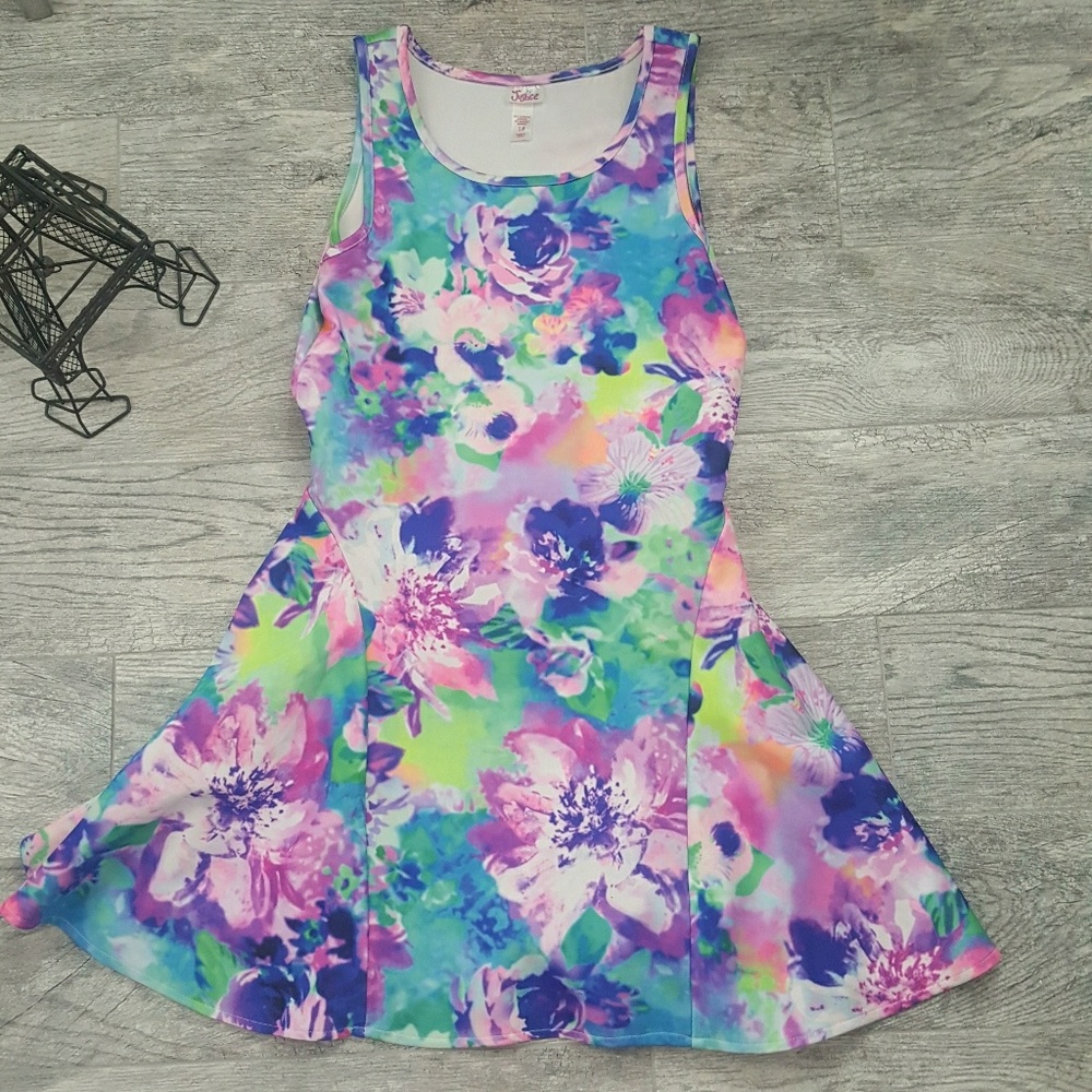 Justice Floral Dress